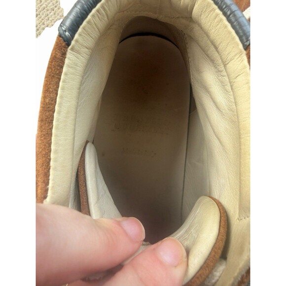 Brunello Cucinelli Suede High Top Lace Up Sneakers Trainers Tan 40 W 10 M 7 main image 6
